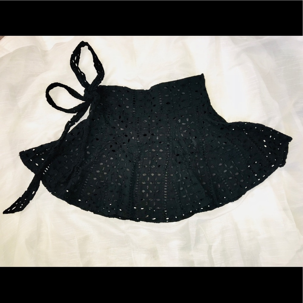 Atmosphere - Black Textured Skirt